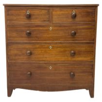 Early 19th century mahogany chest