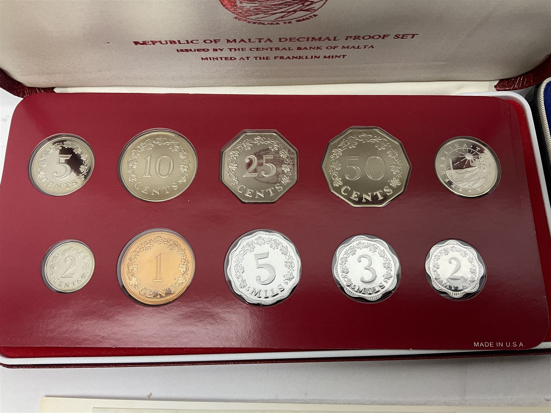 First National Coinage of Barbados 1973 proof eight coin set - Image 11 of 17
