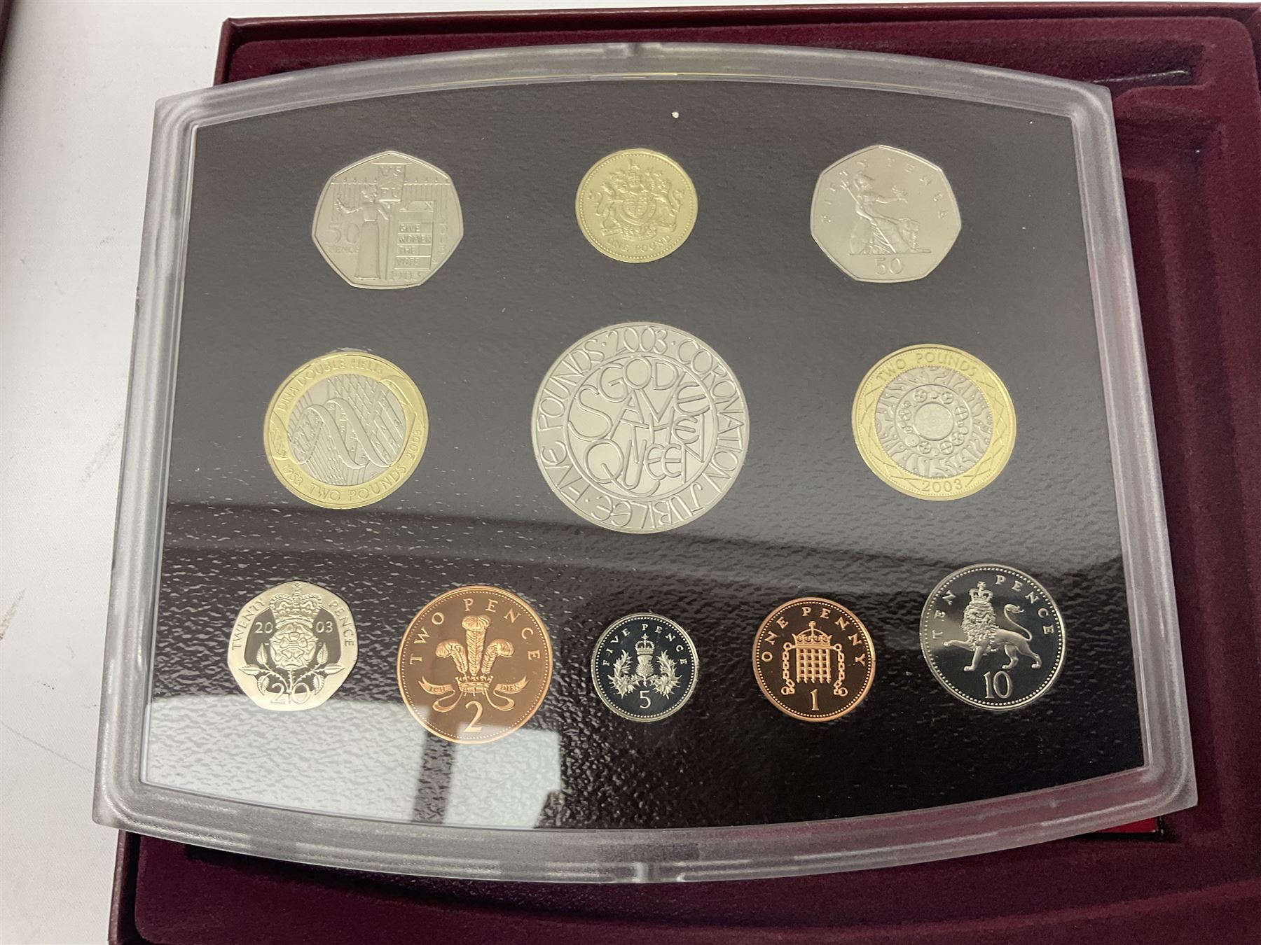 Four The Royal Mint United Kingdom proof coin collections - Image 8 of 10