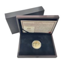 Queen Elizabeth II Bailiwick of Guernsey 2015 'The 800th Anniversary of the Magna Carta' gold proof