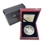 Royal Canadian Mint 2014 'Maple Leaves' fine silver fifty dollar coin