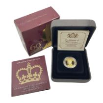 Queen Elizabeth II Australia 2013 fine gold proof quarter ounce twenty-five dollars coin