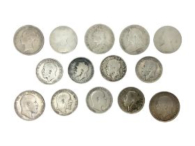 Approximately 165 grams of Great British pre 1920 silver coins