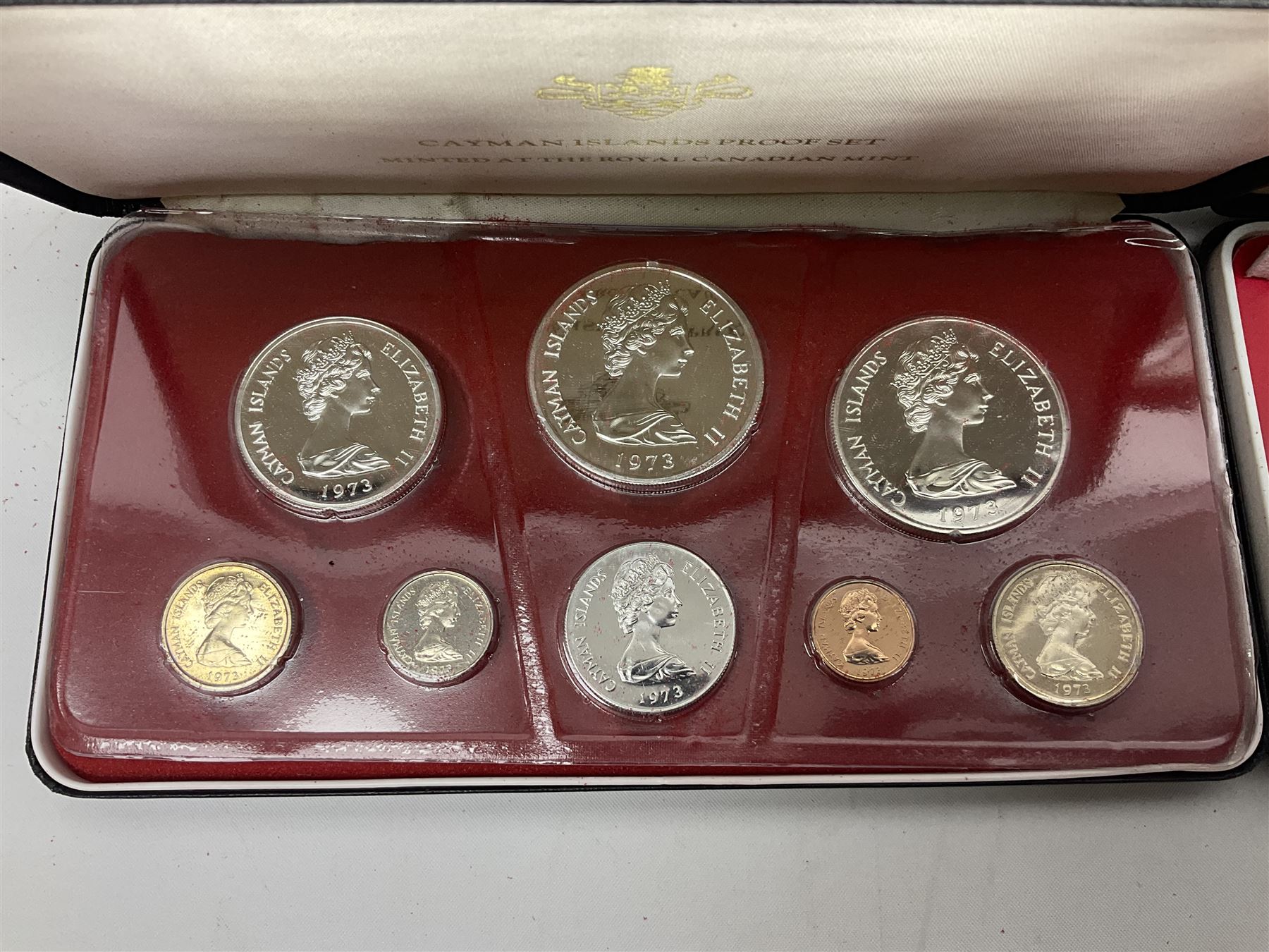 First National Coinage of Barbados 1973 proof eight coin set - Image 2 of 17
