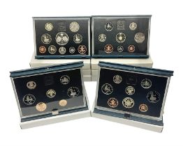 Ten The Royal Mint United Kingdom proof coin collections