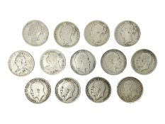 Approximately 177 grams of Great British pre 1920 silver halfcrown coins