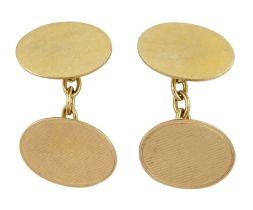 Pair of 9ct gold cufflinks