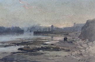 Thomas Swift Hutton (British 1860-1935): On the Beach at North Shields