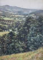 John Dobby Walker (British 1863-1925): Arthington Viaduct
