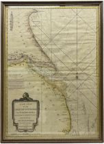 Richard Holmes Laurie (British 1777-1858): ‘A New Chart of the East Coast of England from Flamboroug