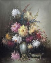 Balogh Bela (Hungarian 1909-?): Still Life of Flowers