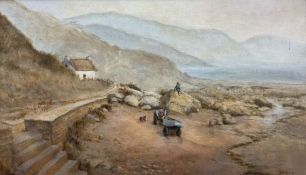 Sally Sterne (British Contemporary): ‘Niarbyl Bay’ Isle of Man