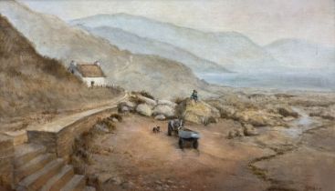 Sally Sterne (British Contemporary): ‘Niarbyl Bay’ Isle of Man