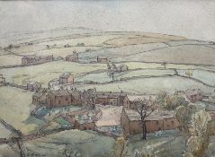 Elaine Barran (Leeds 1892-1981): 'Keld in Swaledale'