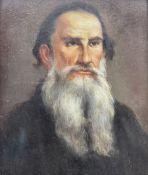 Russian School (Early 20th century): Portrait of Leo Tolstoy