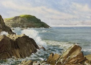 Grahame Penn (British 20th Century): ‘Capstone from Cheyne Beach’