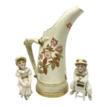 Royal Worcester tusk jug