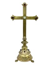 Brass alter cross