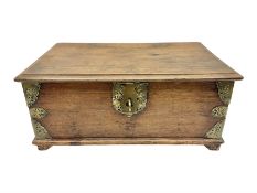 19th century stained oak box