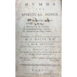 I Watts; Hymns and Spiritual Songs