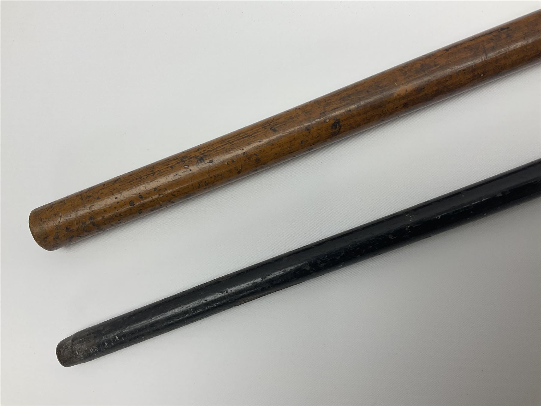 Malacca walking cane mounted with continental silver cap - Image 15 of 16