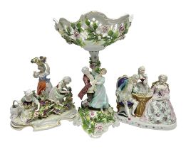 Continental figural centrepiece