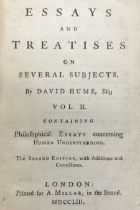 David Hume; Essays and Treatises on Several Subjects