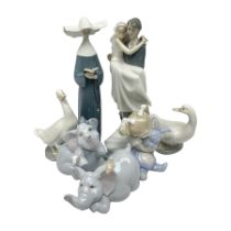 Two Lladro figures