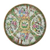 Chinese Famille Rose plate