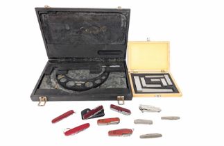 Moore & Wright Micrometer and a Soba marking set