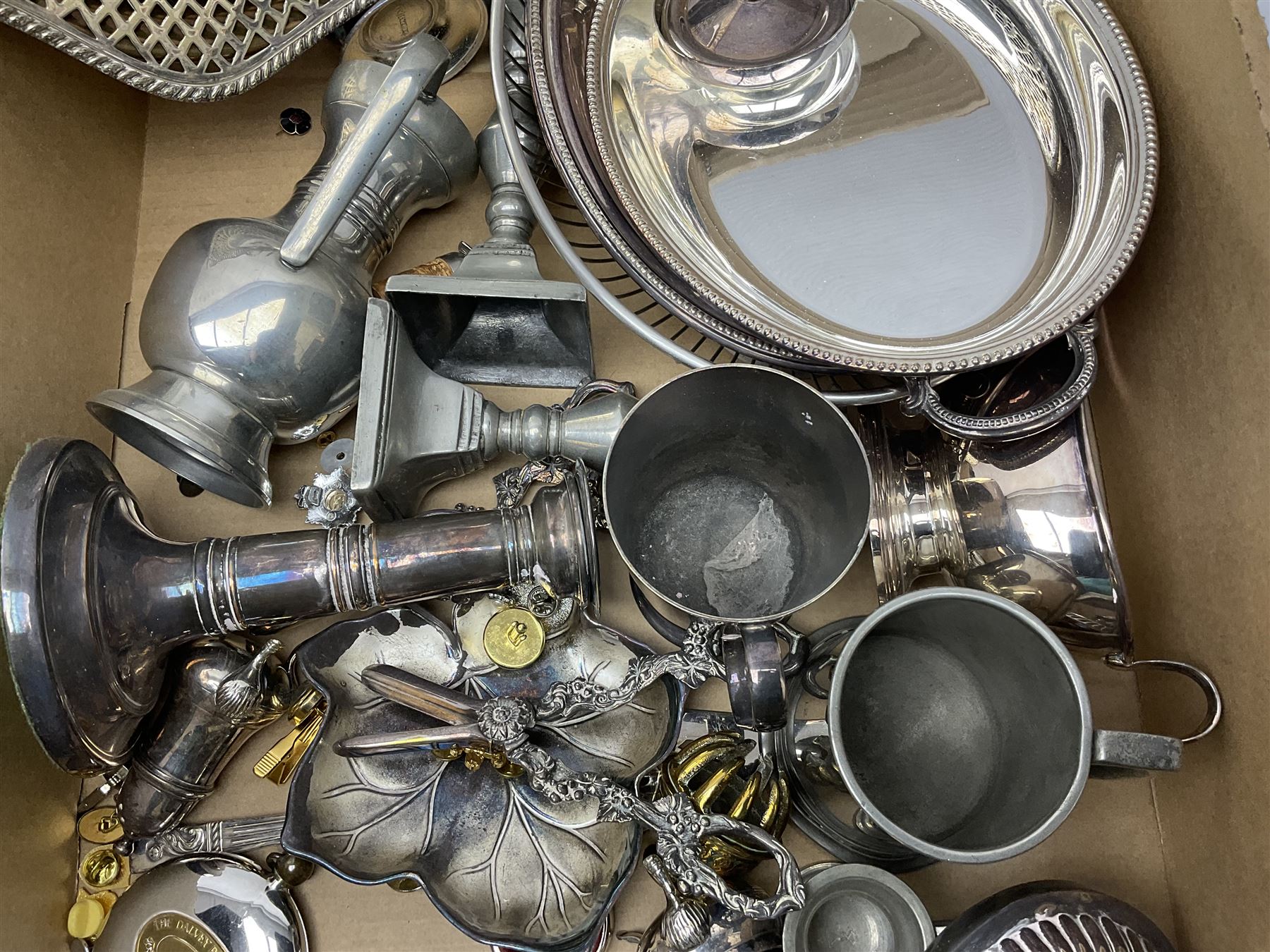 Collection of silver plate - Image 8 of 9