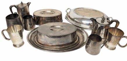 Collection of silver plate