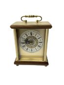Smiths 20th century battery operated mantle clock