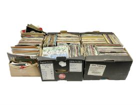 Collection of 7" singles vinyl records