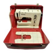 Mid 20th Century Bernina Record Electronic sewing machine in case