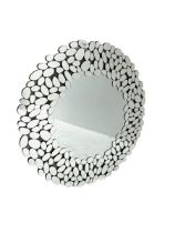 Contemporary sunburst design mirror