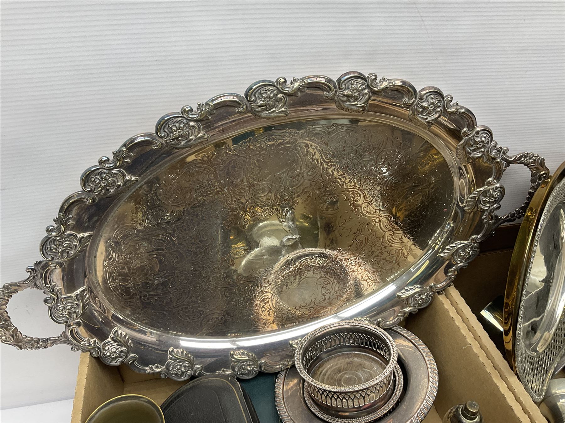 Collection of silver plate - Image 5 of 9
