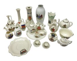 Collection of crested ware