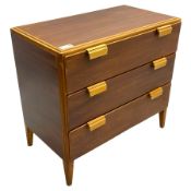 Loughborough - mid-20th century teak chest