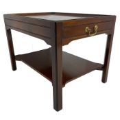Mahogany side table or end table