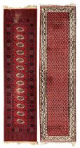 Persian design red ground runner