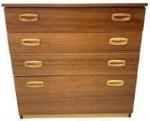 Schreiber - Mid-20th century teak chest