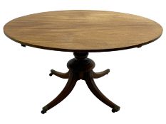 George III mahogany breakfast table