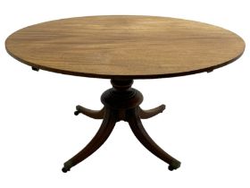 George III mahogany breakfast table