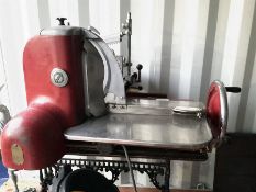 Berkeley And Parnalls Commercial meat slicer - THIS LOT IS TO BE COLLECTED BY APPOINTMENT FROM DUGGL