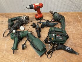 Quantity of electric tools