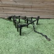 Small cast iron plough