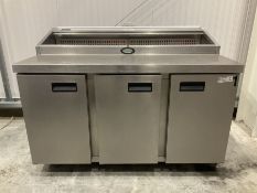 Foster - refrigerated salad preparation counter