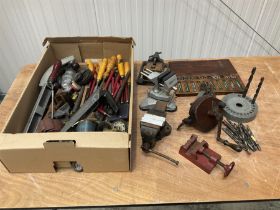 Collection of woodworking tools to include