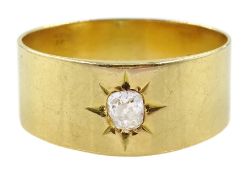 Early 20th century 18ct gold gypsy set